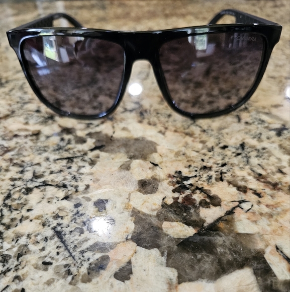 Carrera Glossy Black Sunglasses